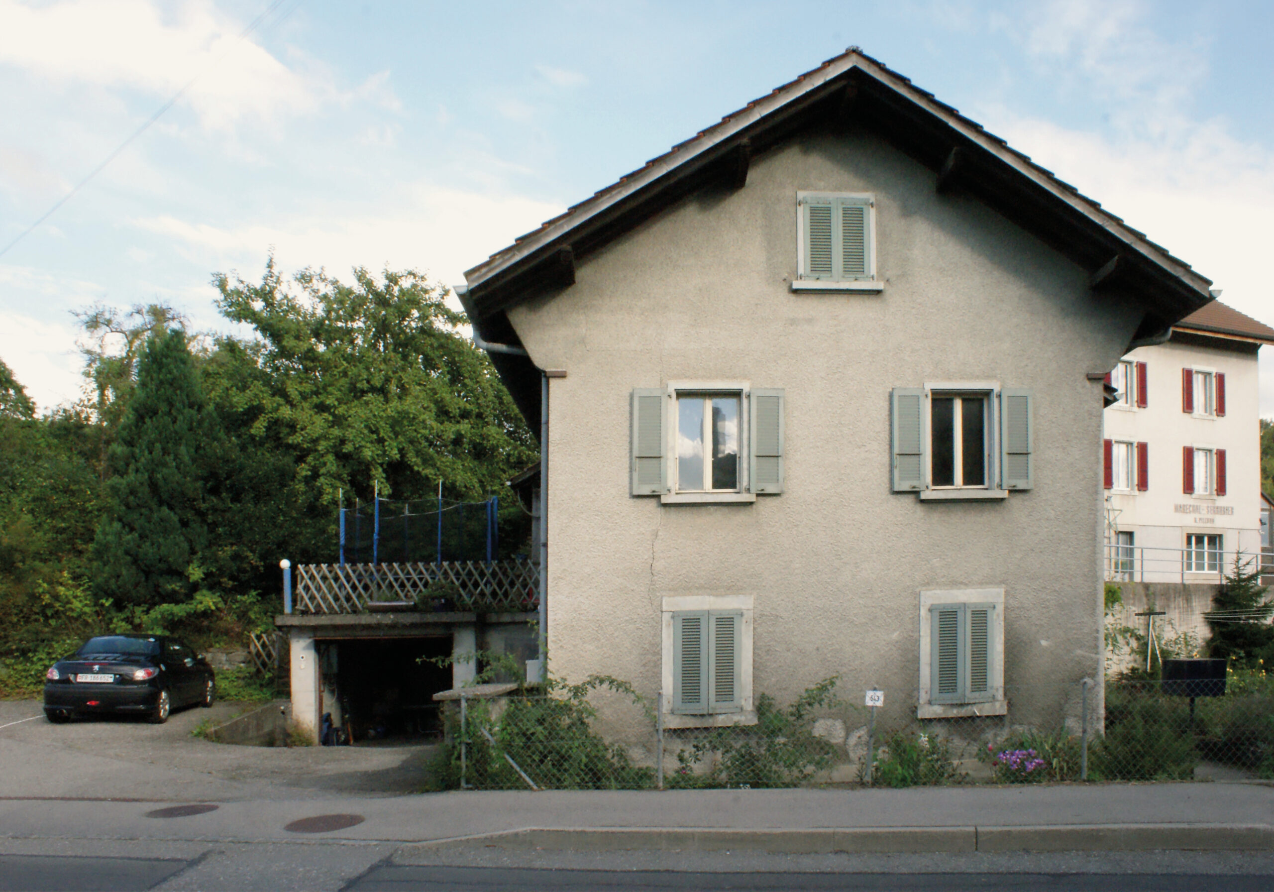 Transformation d&rsquo;une maison villageoise à Châtel-St-Denis