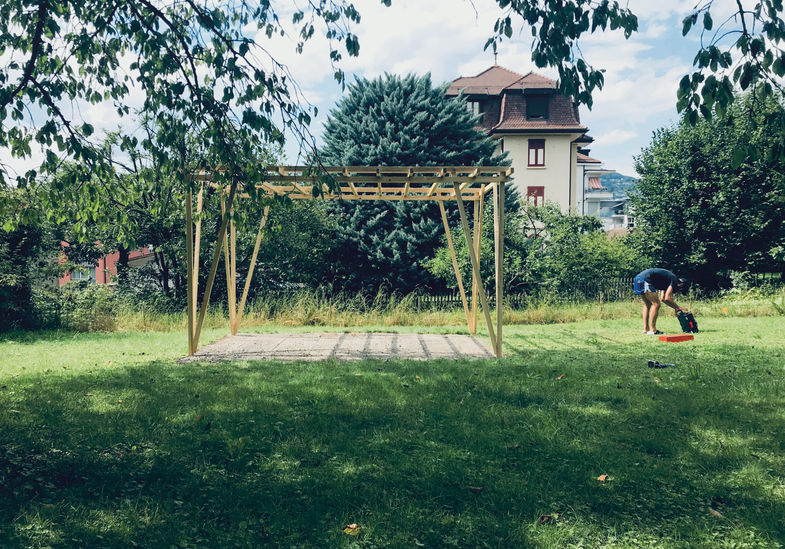 Projet pergola « PIZZAYOLO »