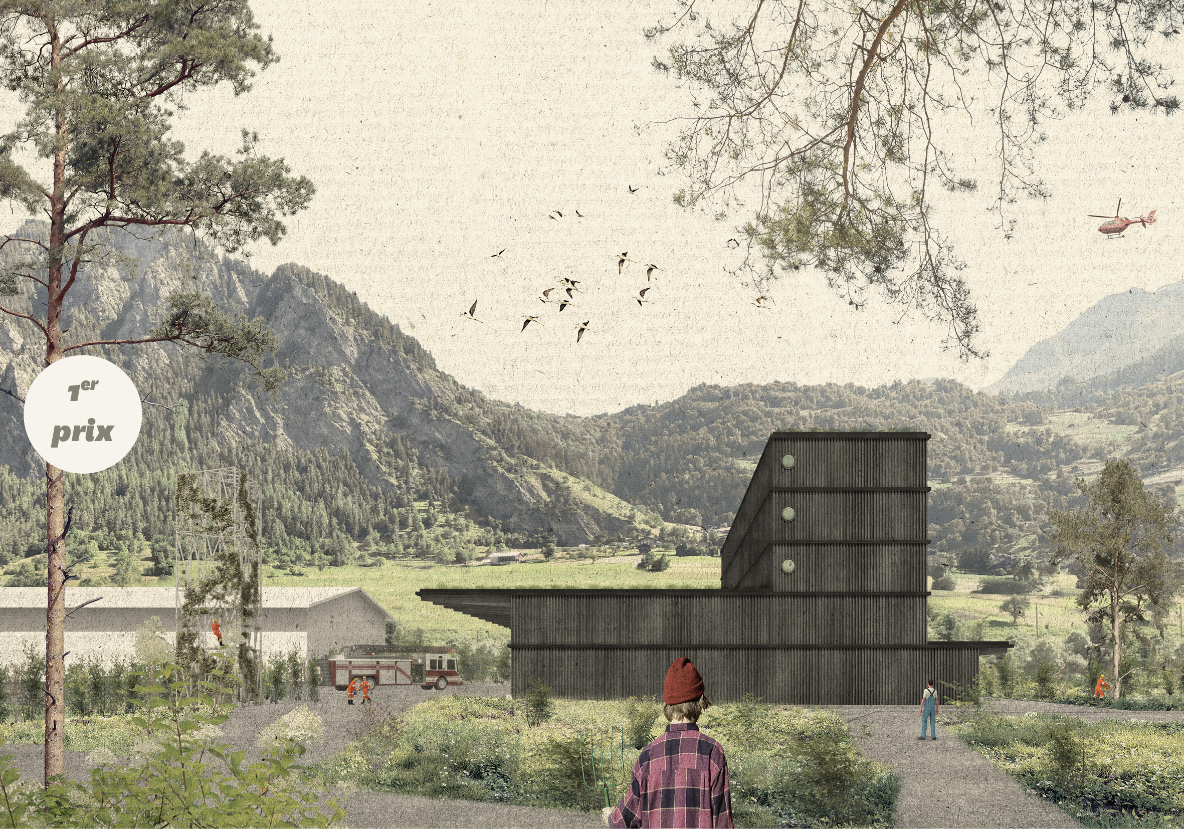 Concours Maison de la sécurité à Val de Bagnes